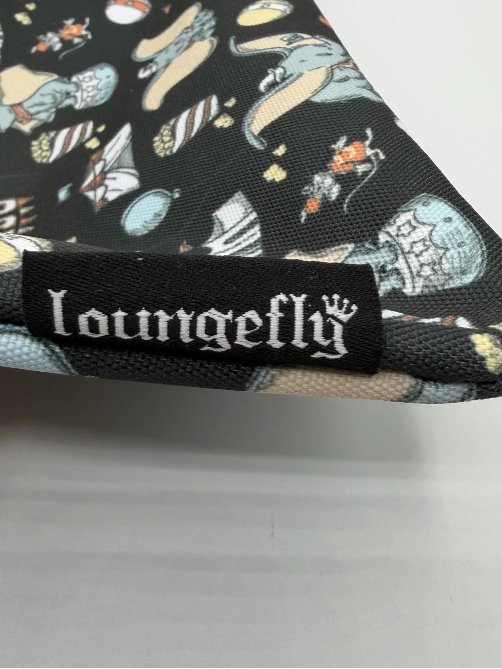 Disney Loungefly Dumbo Big Top Nylon Zip Pouch NWT